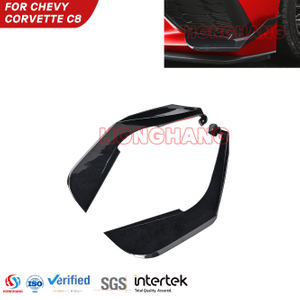 Corvette C8 Side Canards Splitters 2020 2021 2022 2023 2024 2025