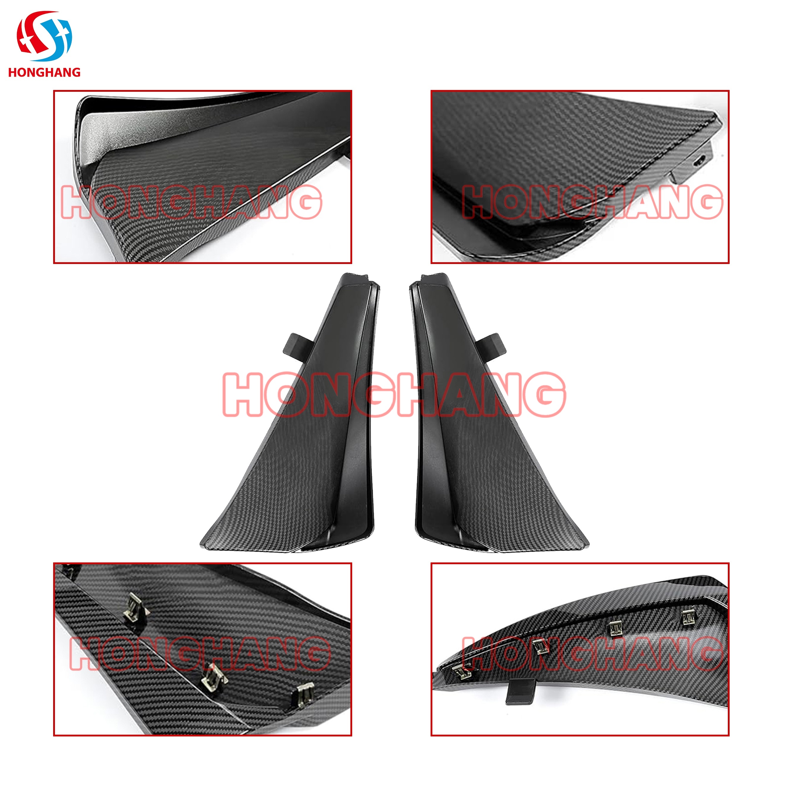 Rear Splash Guard Fender For Chevrolet Corvette C8 2020 2021 2022 2023