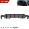 Rear Diffuser Bumper Lip for Lexus IS 2006 2007 2008 2009 2010 2011 2012