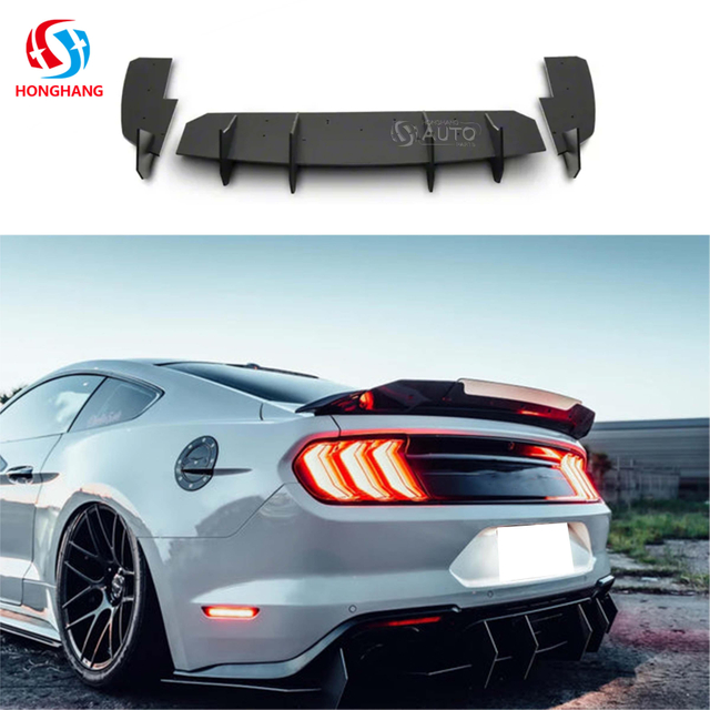 Ford Mustang 2024のリアバンパーディフューザーリップ