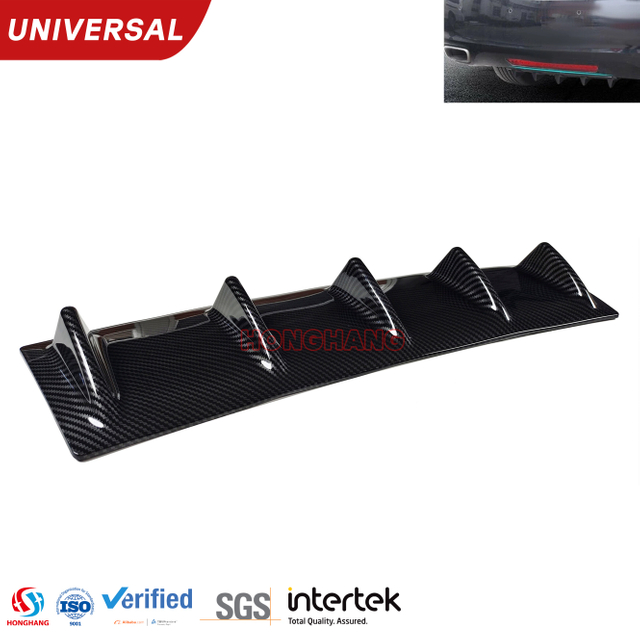 Universal Rear Diffuser Bumper Lip Type E for All Cars