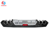 Rear Bumper Diffuser Lip For Honda Civic 2016 2017 2018