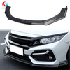 Front Bumper Lip Splitter For Honda Civic 2016 2017 2018 2019