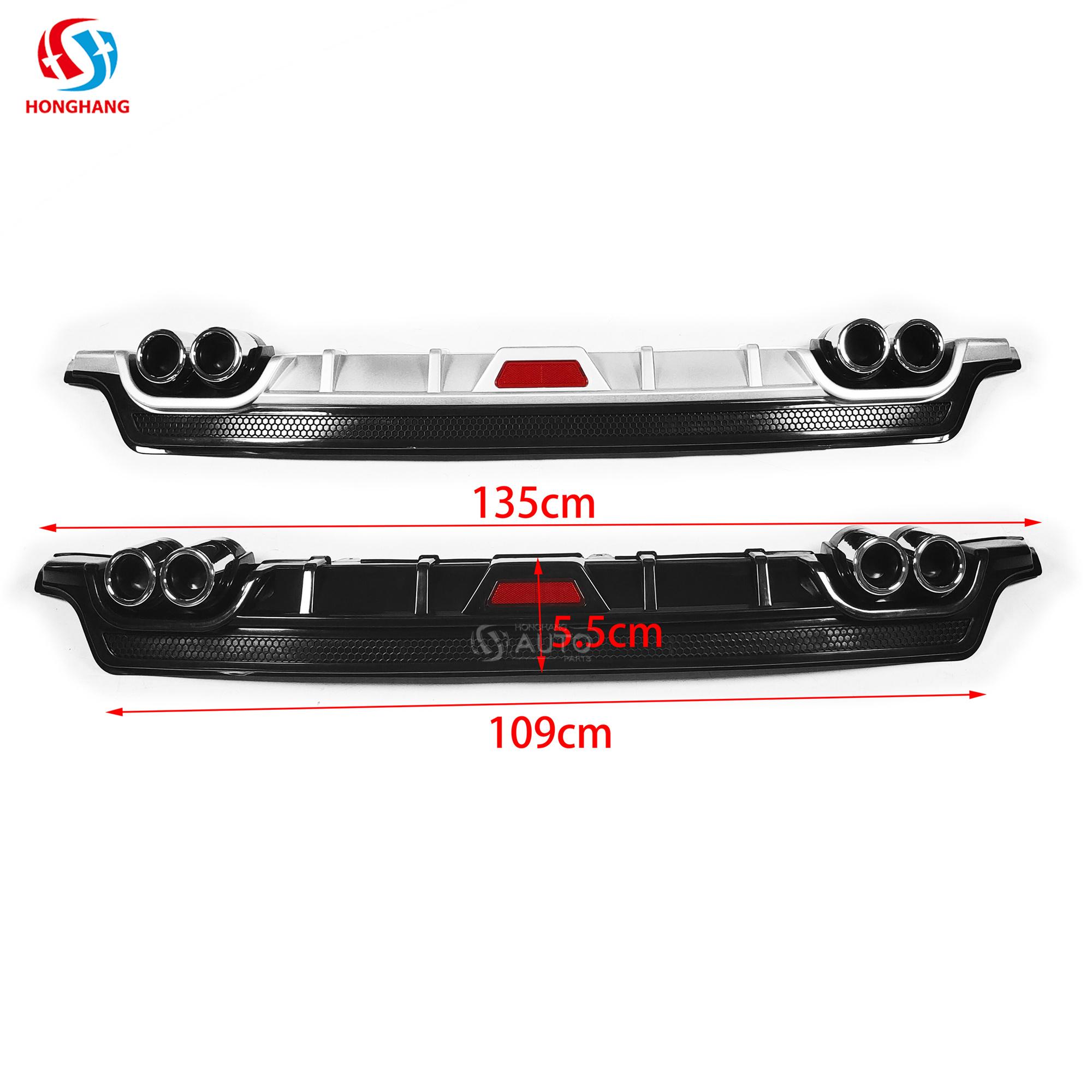 Rear Bumper Diffuser Lip For Toyota Corolla 2014 2015 2016 2017 2018