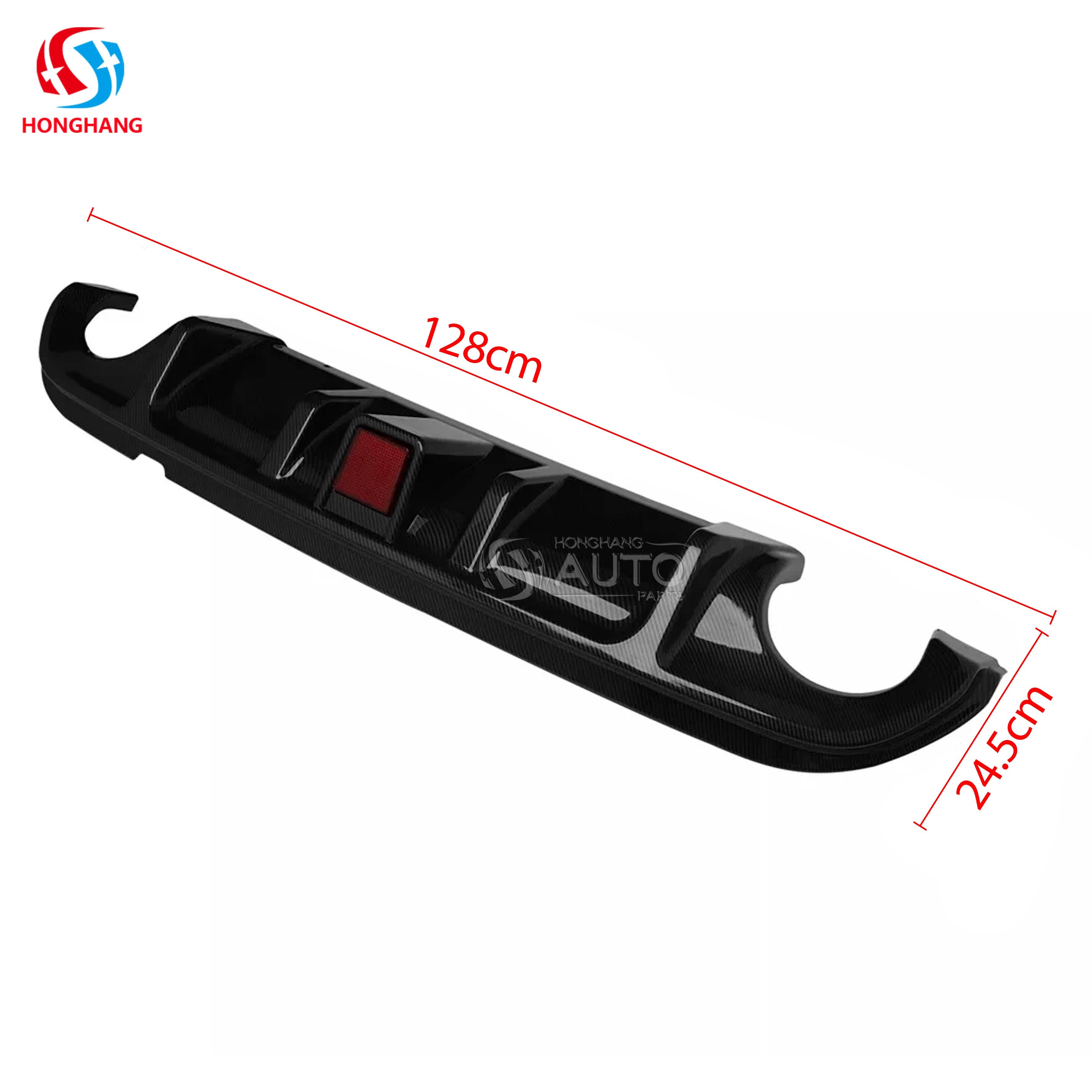 Car Rear Bumper Lip Diffuser For Infiniti Q50 2014 2015 2016 2017
