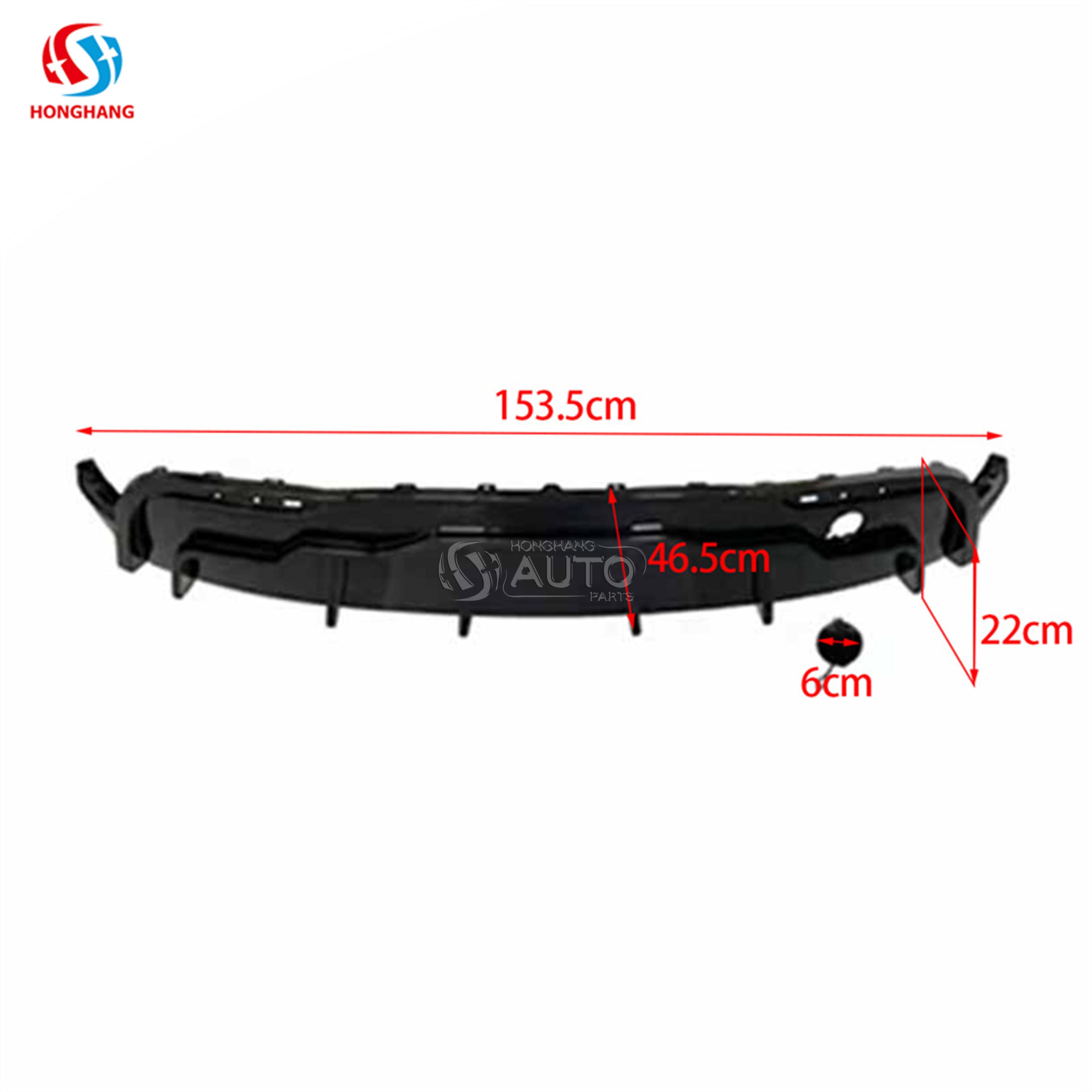 Rear Bumper Lip Diffuser For TESLA Model Y 2017 2018 2019 2020 2021 2022 2023