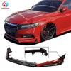 Honda Accord Front Bumper Lip Splitter 2018 2019 2020 2021