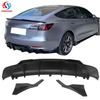 Rear Bumper Lip Diffuser For TESLA Model3 2017 2018 2019 2020 2021 2022 2023