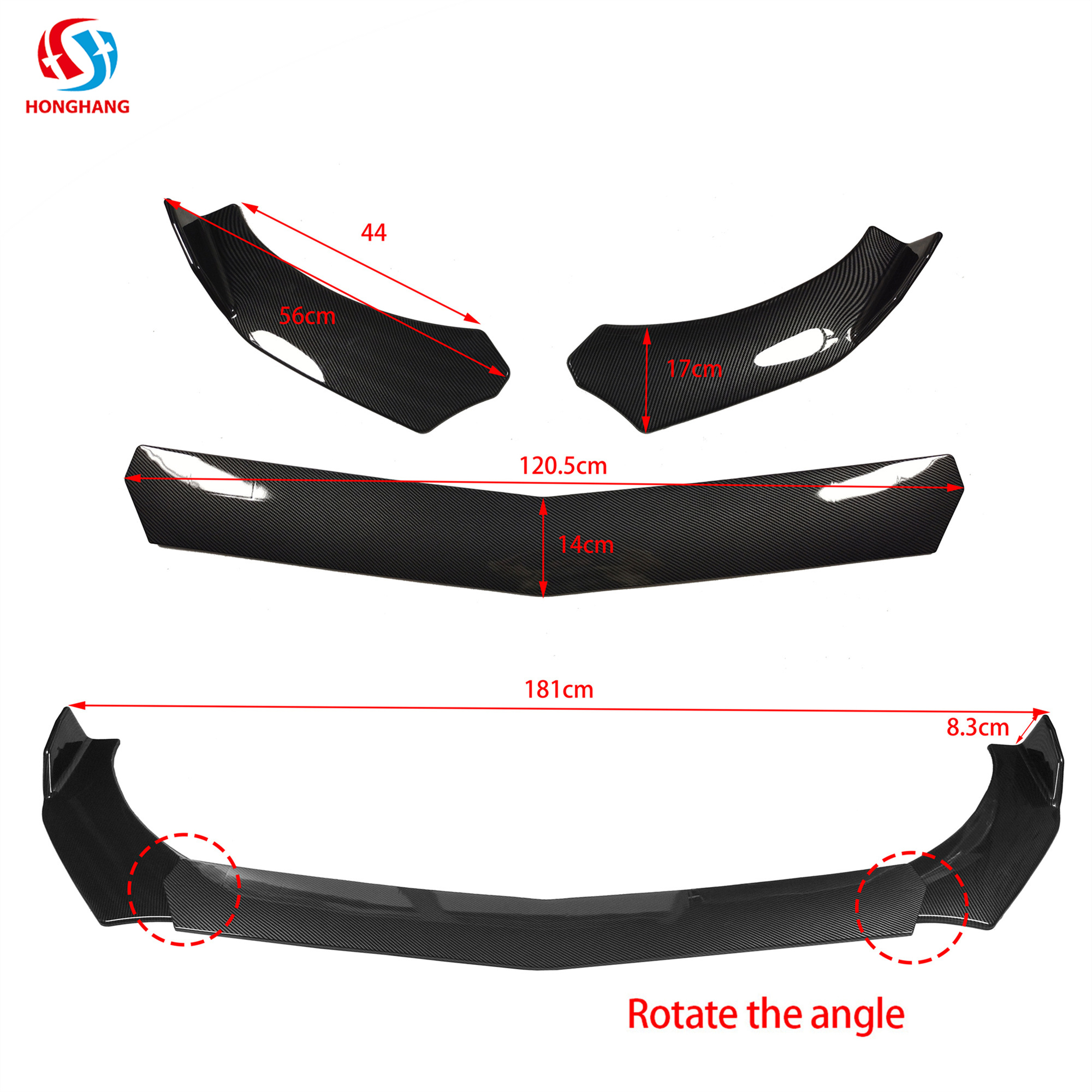 Universal Front Bumper Lip D Series