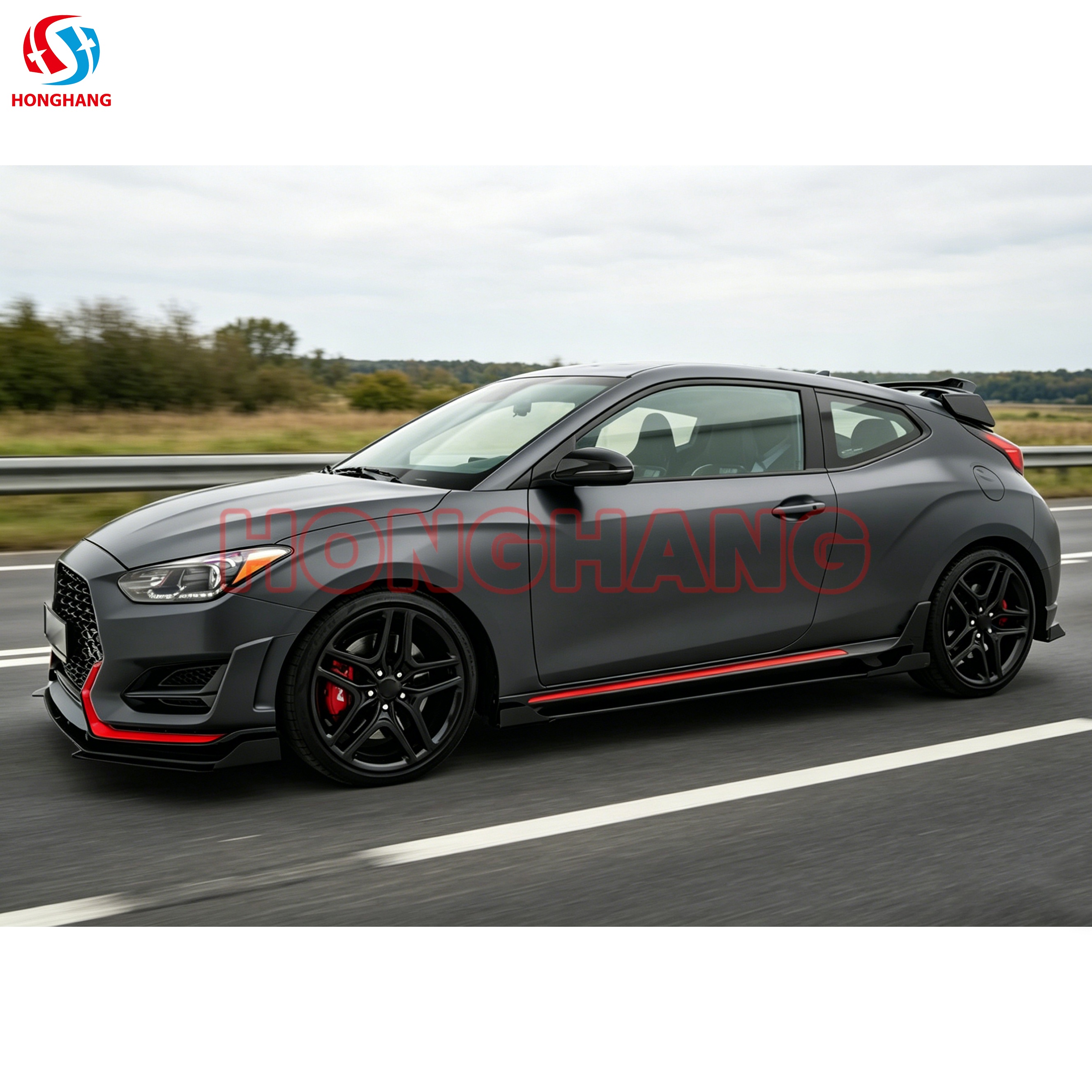 OEM Factory Wholesale Side Skirts for Hyundai Veloster N MK2 2018 2019 2020 2021 2022