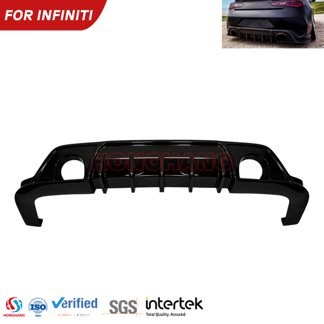 2017+ Infiniti Q60 Coupe Rear Diffuser Lip