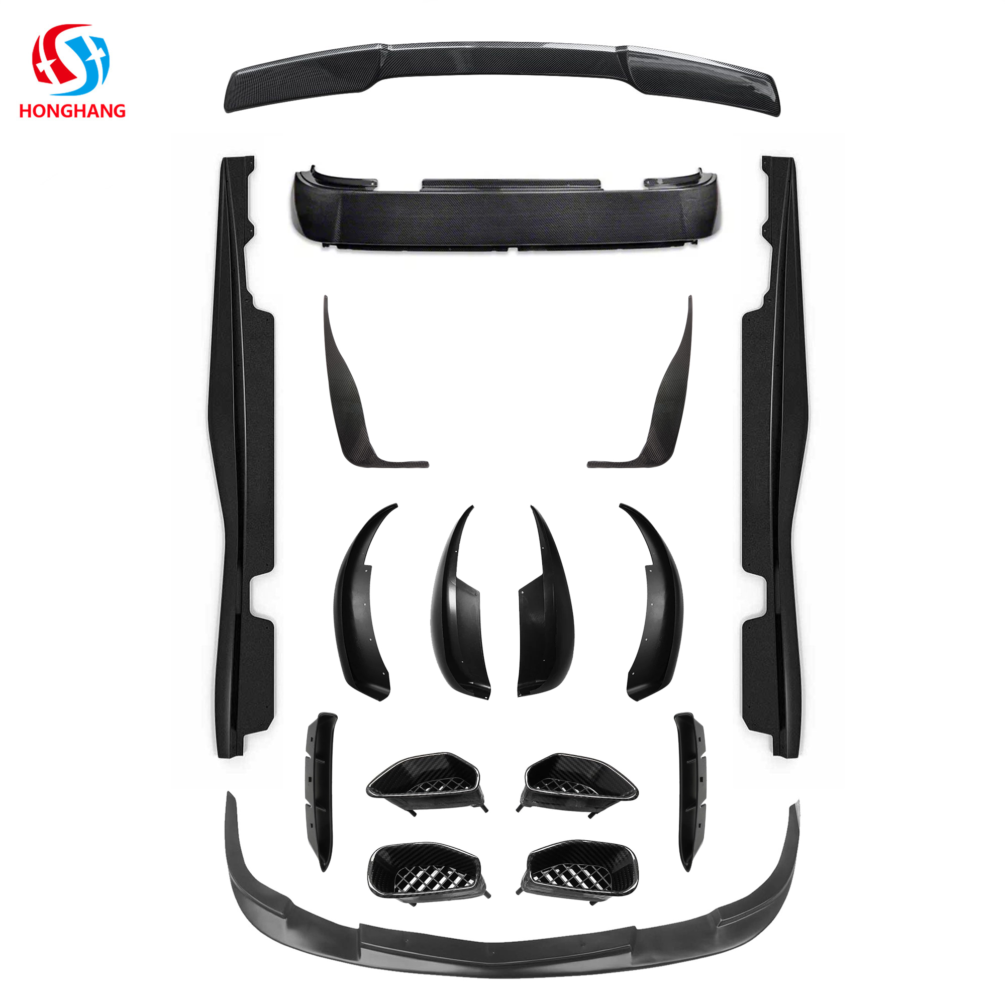 HONGHANG Corvette C6 Fender Duct Insert