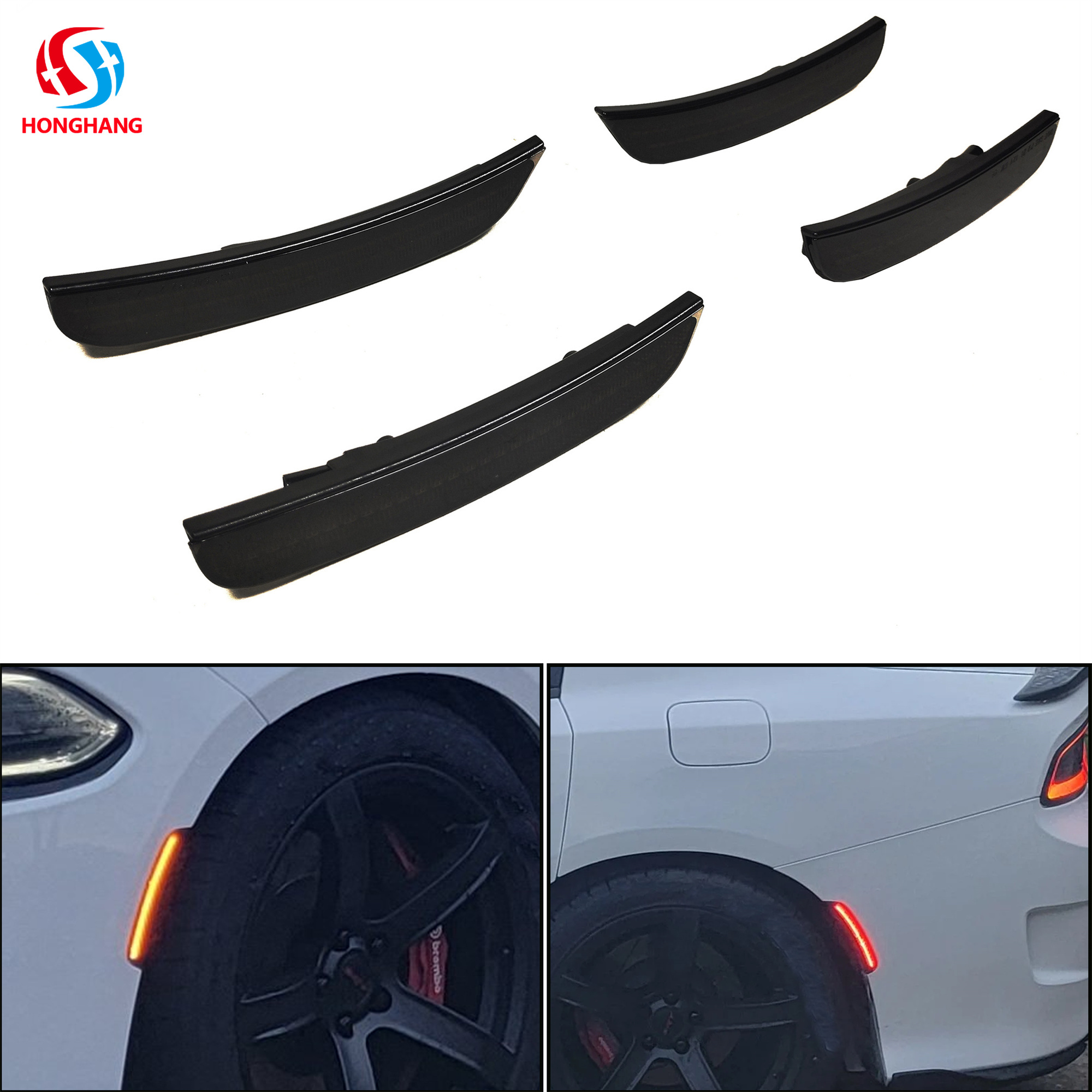 Dodge Charger FrontRear LED Side Marker Lights 2015 2016 2017 2018 2019 2020 2021