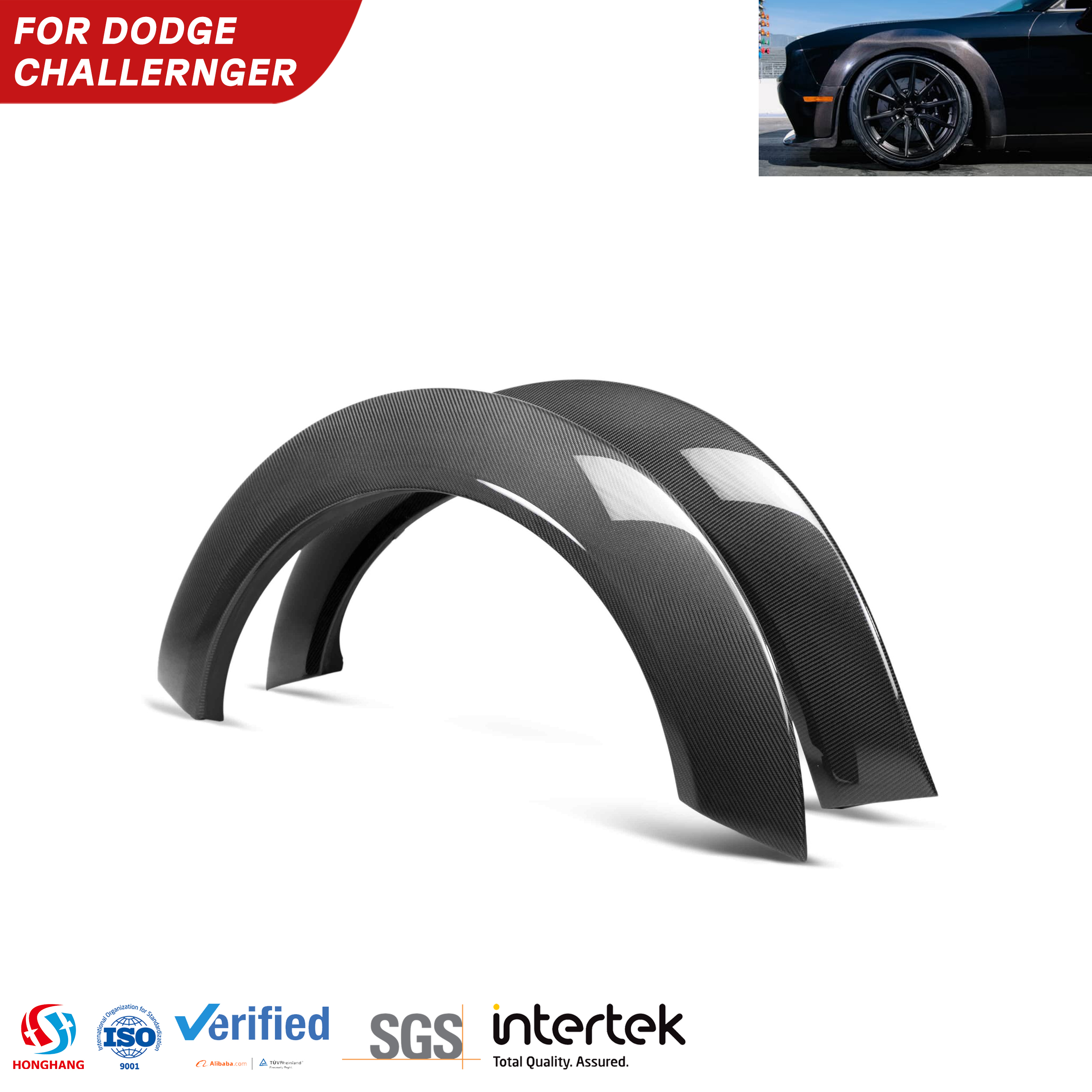 Dodge Challenger Widebody Fender Flares
