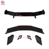 Factory Wholesale Universal Rear Spoiler ABS Trunk Wing Spoiler Car Rear Wing Auto Body Kit