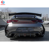 Factory Wholesale Rear Spoiler Wing for Infiniti Q60 Sport Pure Coupe 2017-2022 ABS Trunk Lid Spoiler