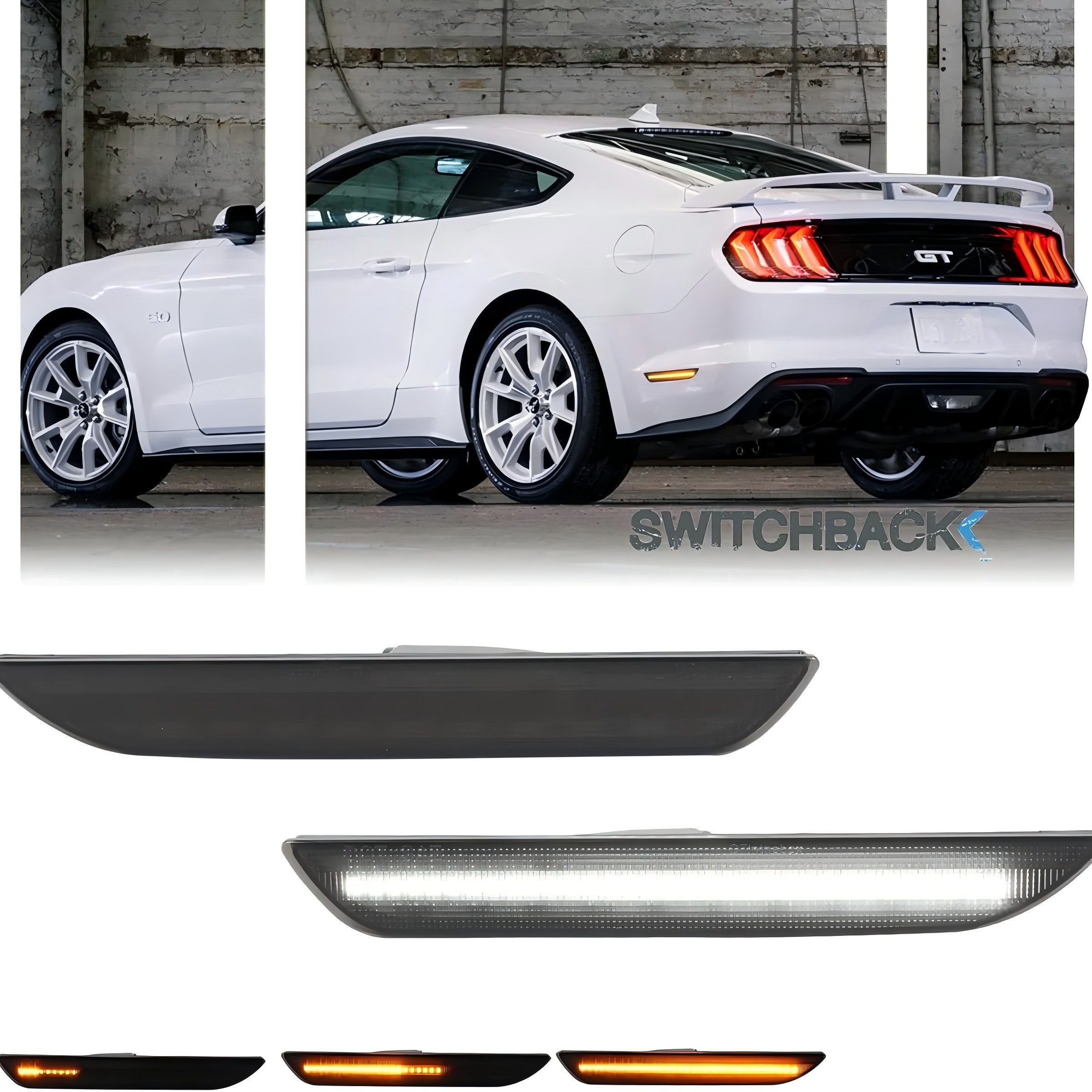 AutoLEDTech Mustang Side Marker Lights