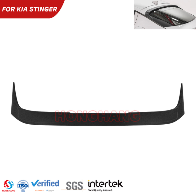 Rear Roof Spoiler for Kia Stinger 2018-2023 ABS Roof Wing Factory Supplier