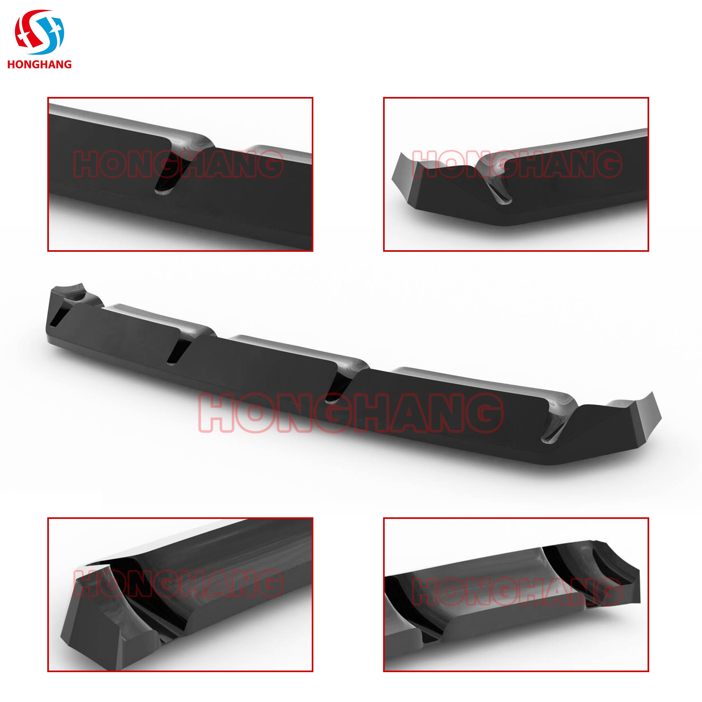 2018-2022 Hyundai Veloster N MK2 Rear Diffuser Lip