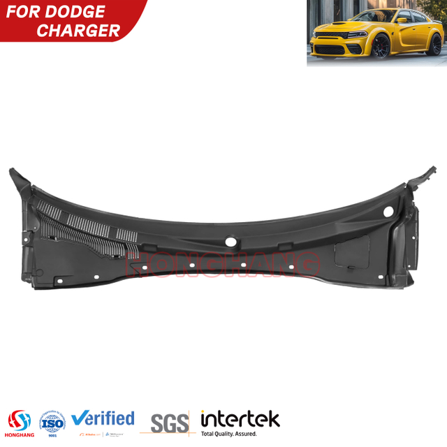 Factory Wholesale Windshield Wiper Cowl Panel for Dodge Charger 2015-2022 ABS Cowl Cover Trim Exterior Parts