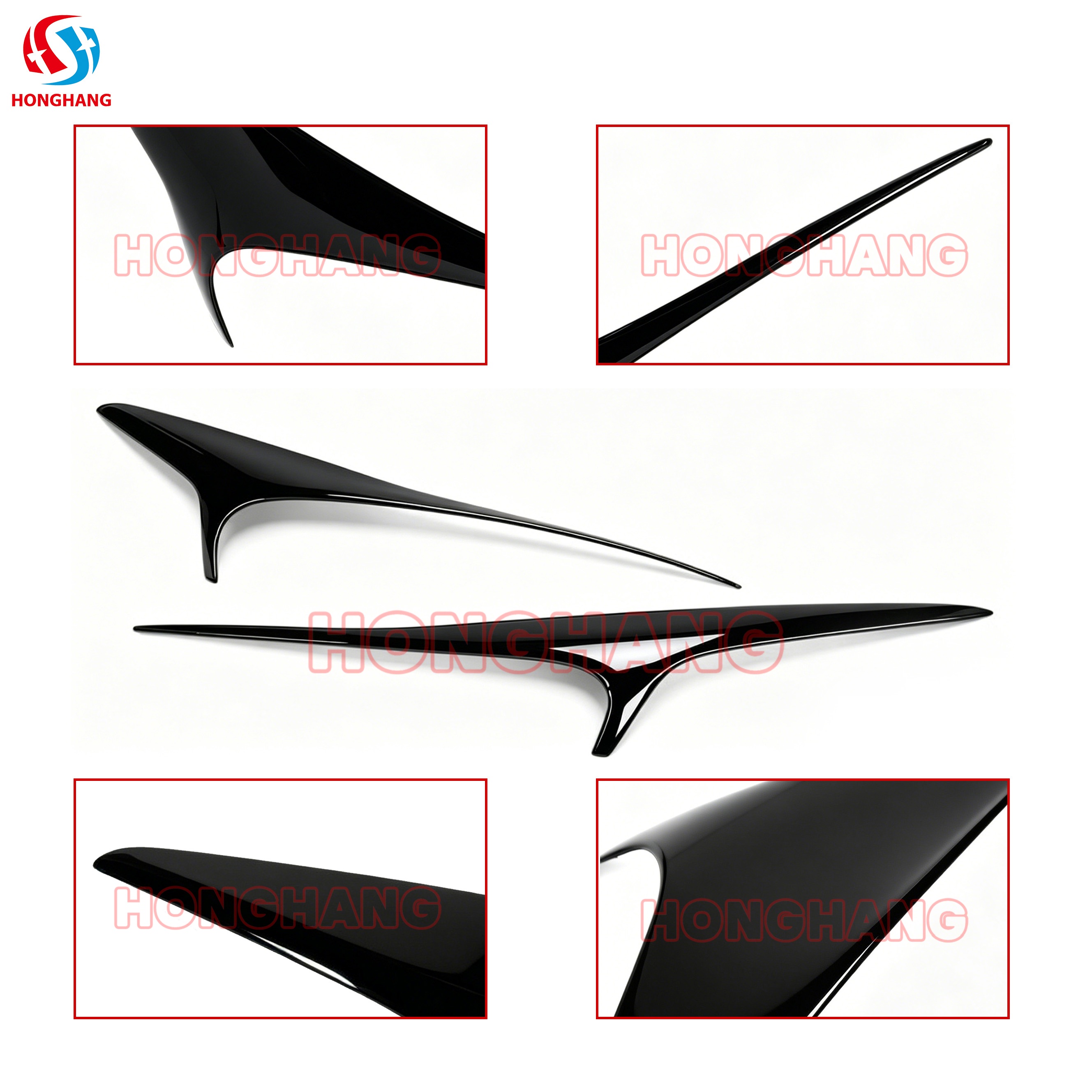 HONGHANG 2018-2023 Kia Stinger Headlight Cover Trim