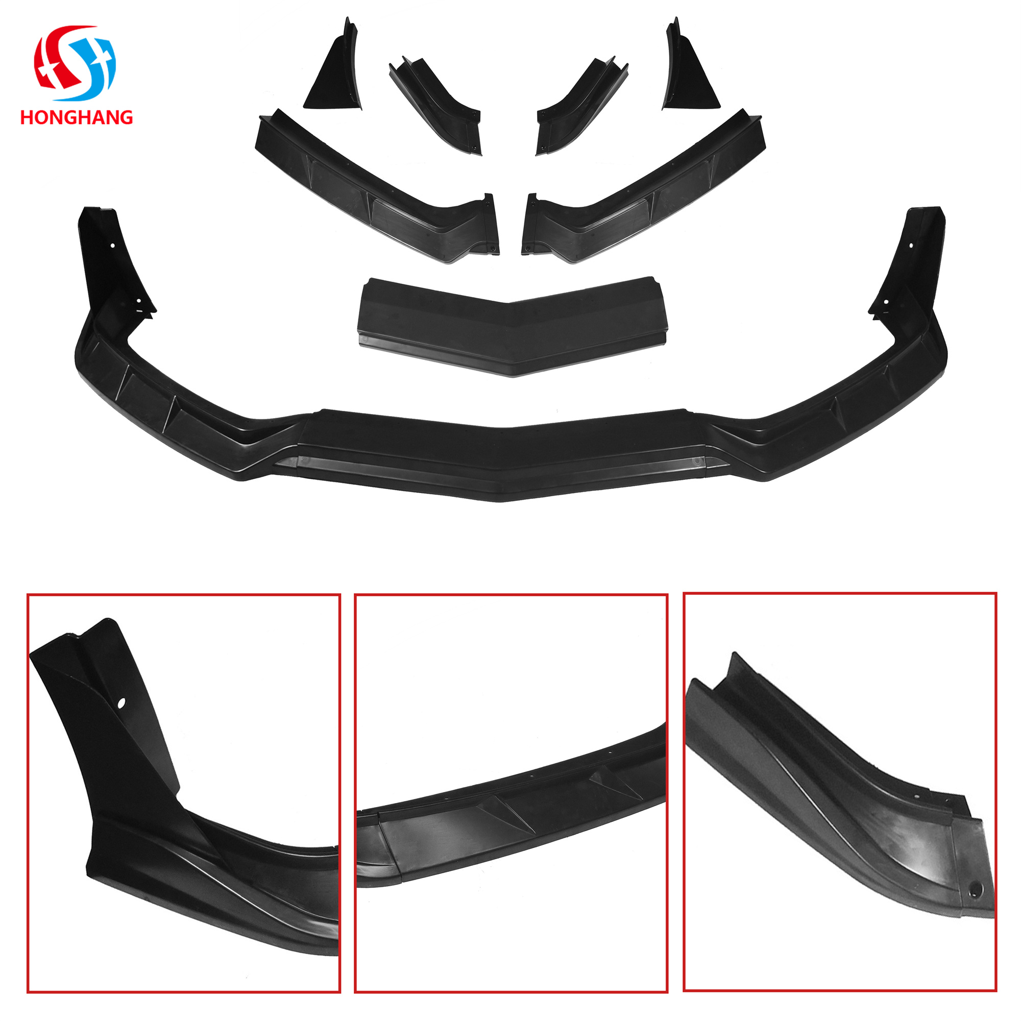 Corvette C8 Front Bumper Splitter Lip