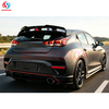 Factory Wholesale Rear Diffuser Lip for Hyundai Veloster N MK2 2018-2022 ABS Rear Bumper Diffuser Splitter