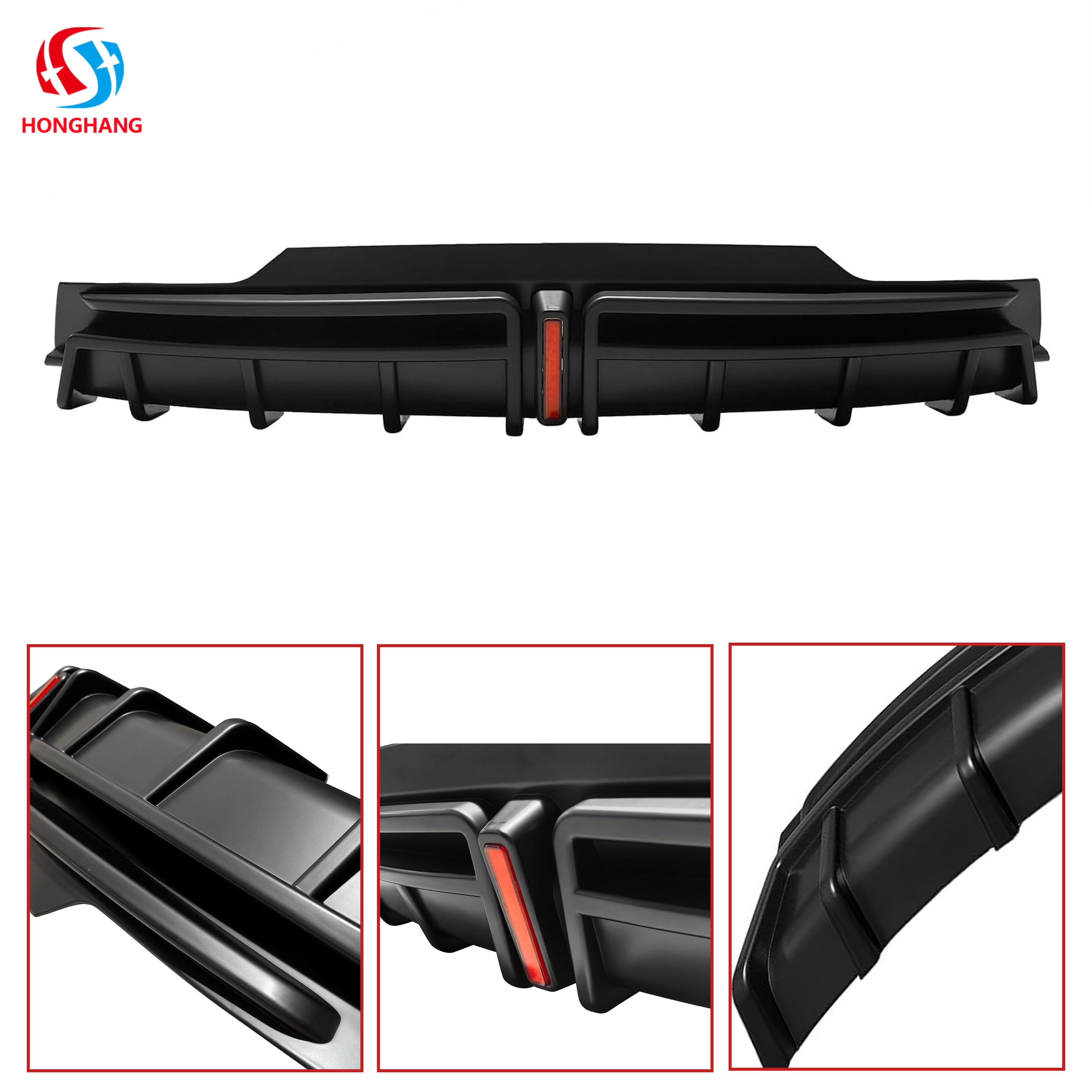 New Arrivals Rear Bumper Diffuser Lip For TESLA Model 3 2017 2018 2019 2020 2021 2022 2023