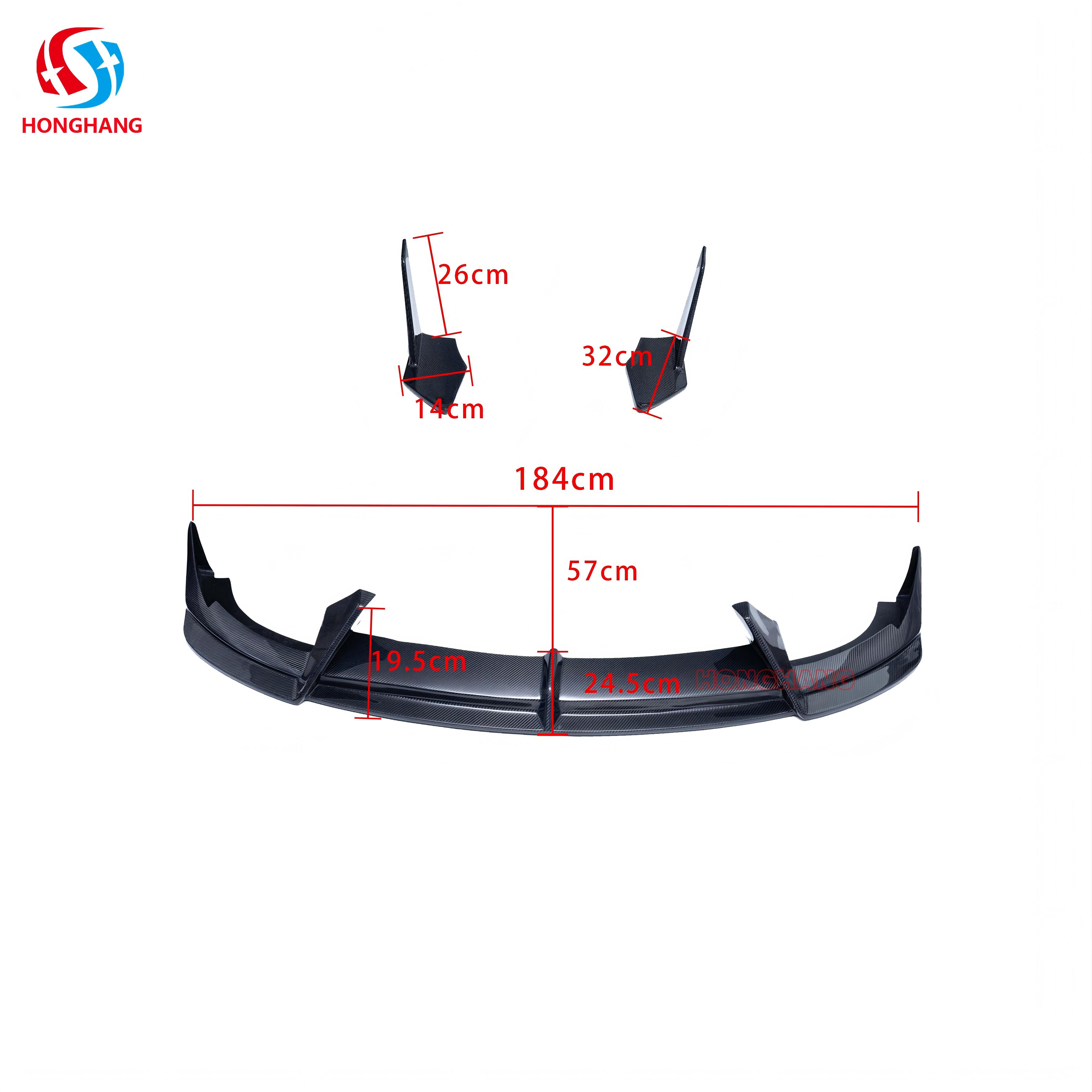 Dodge Charger GT Hellcat Style Front Bumper Splitter Lip