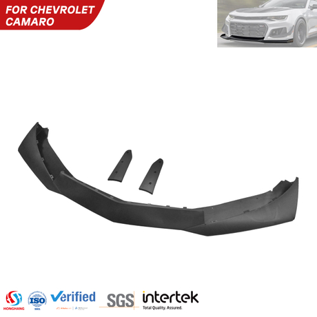 Factory Wholesale ZL1 1LE Style Front Bumper with Front Lip for Chevrolet Camaro LT LS RS 2019-2024 ABS Body Kit