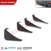 Kia Stinger Rear Diffuser Shark Fin Bumper Lip Splitter 2018 2019 2020 2021 2022 2023
