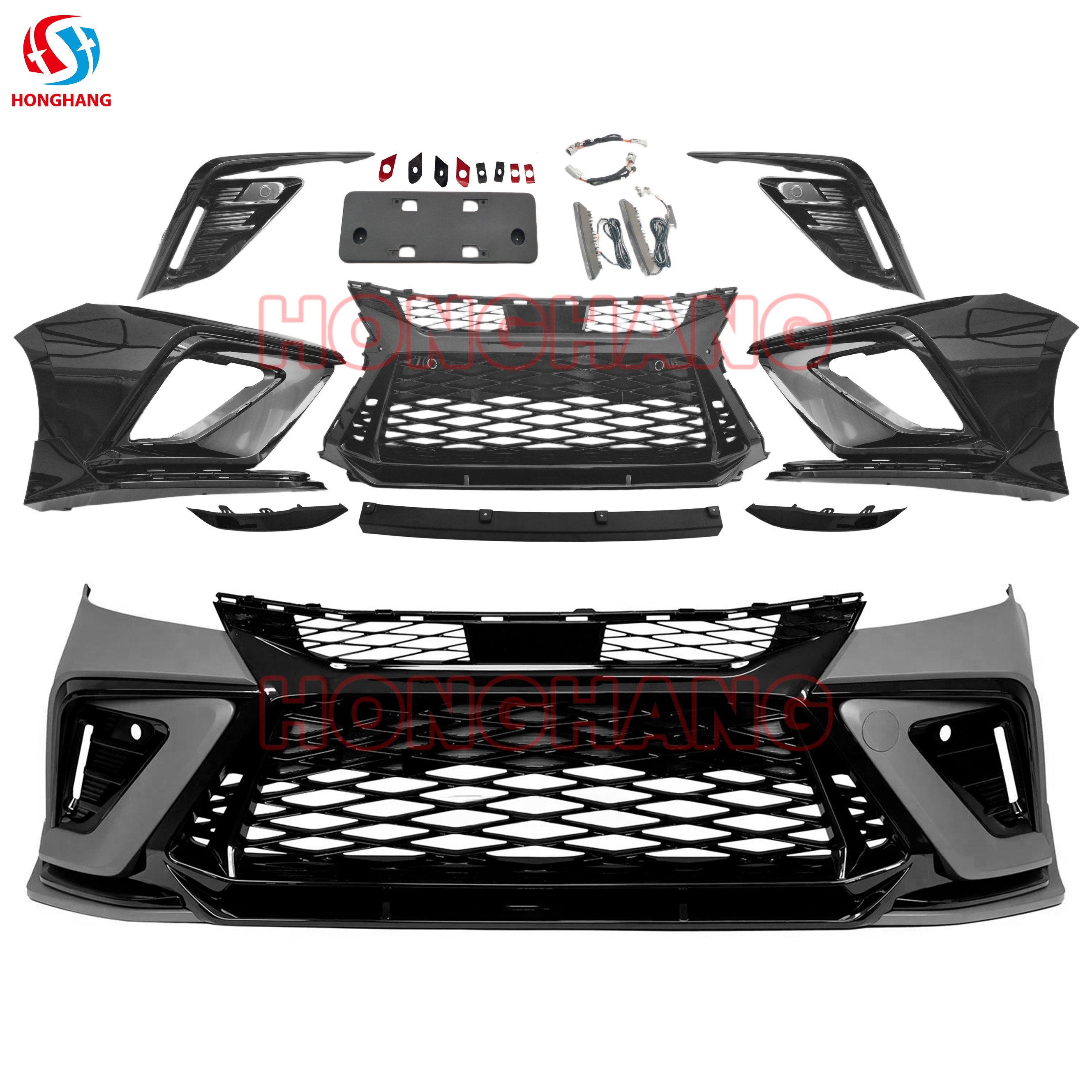Toyota Camry 9th Gen Front Bumper Lip