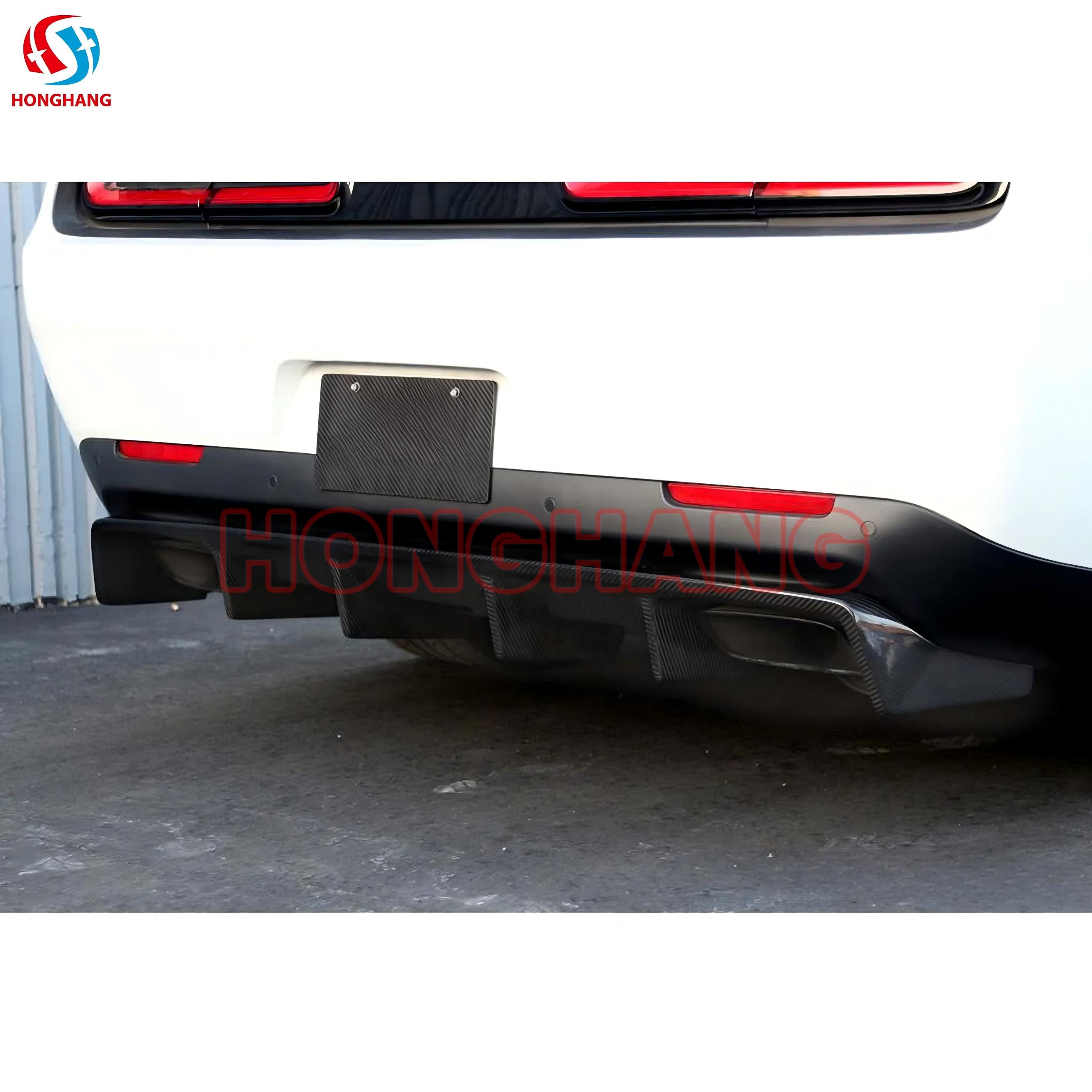 HONGHANG Dodge Challenger ABS Rear Bumper Diffuser Lip 2015-2023 