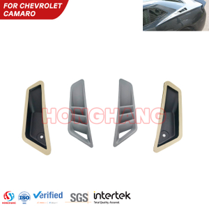 Factory Wholesale Upper Rear Quarter Ports for Chevy Camaro 2010-2015 ABS Side Window Louvers Vent Trim Covers