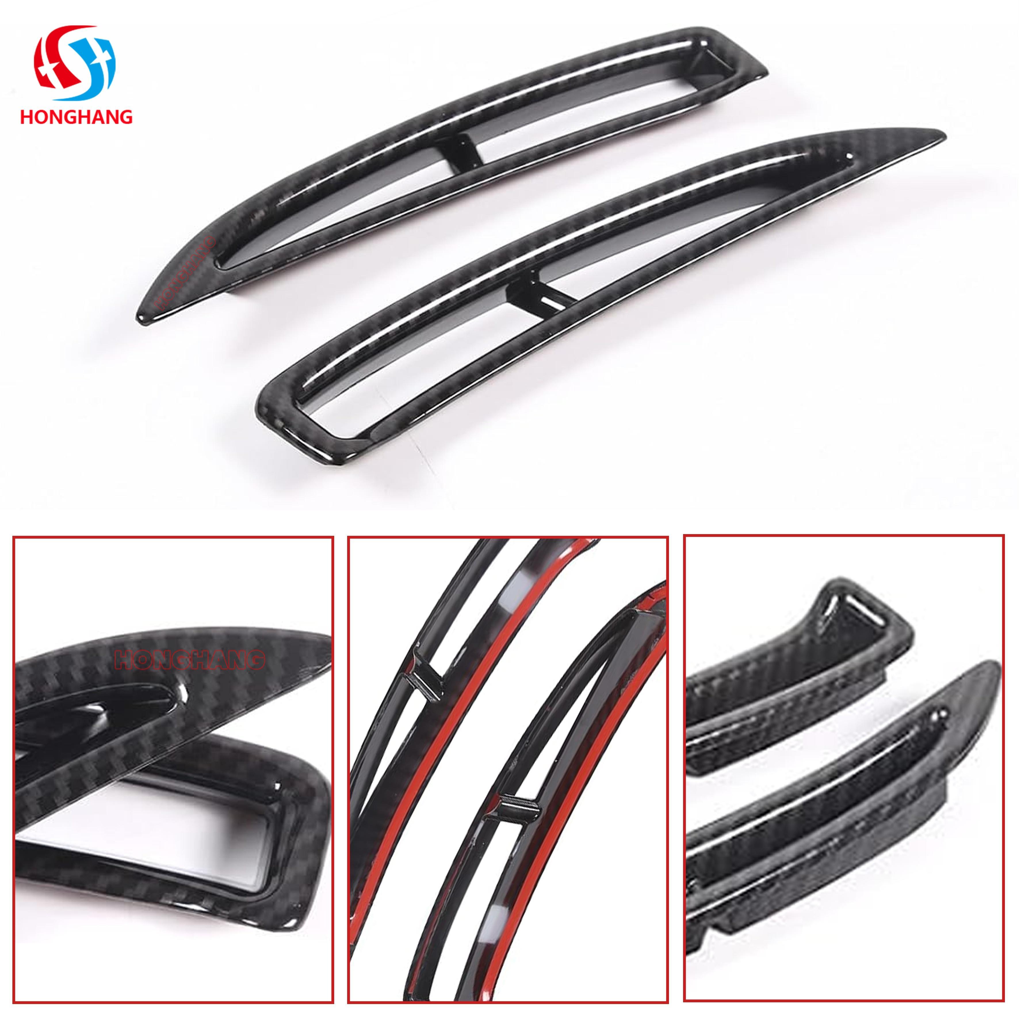 Rear Air Vent Trim Cover For Chevrolet Corvette C6 2005 2006 2007 2008 2009 2010 2011 2012 2013(4)