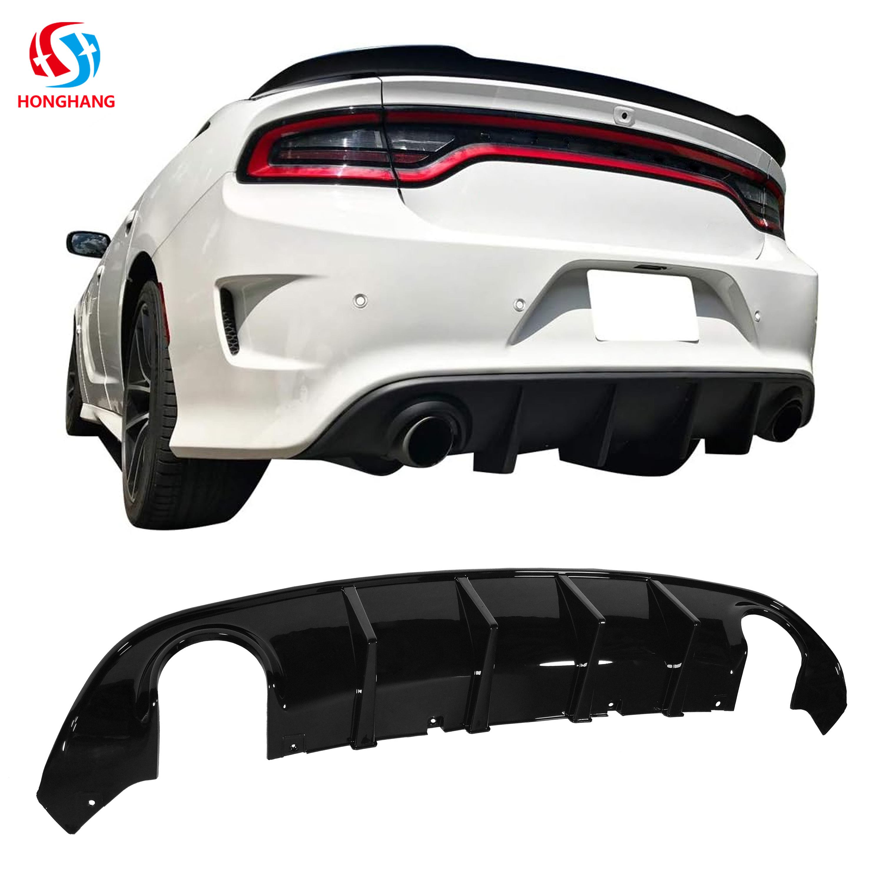 Dodge Charger Rear Diffuser Lip 