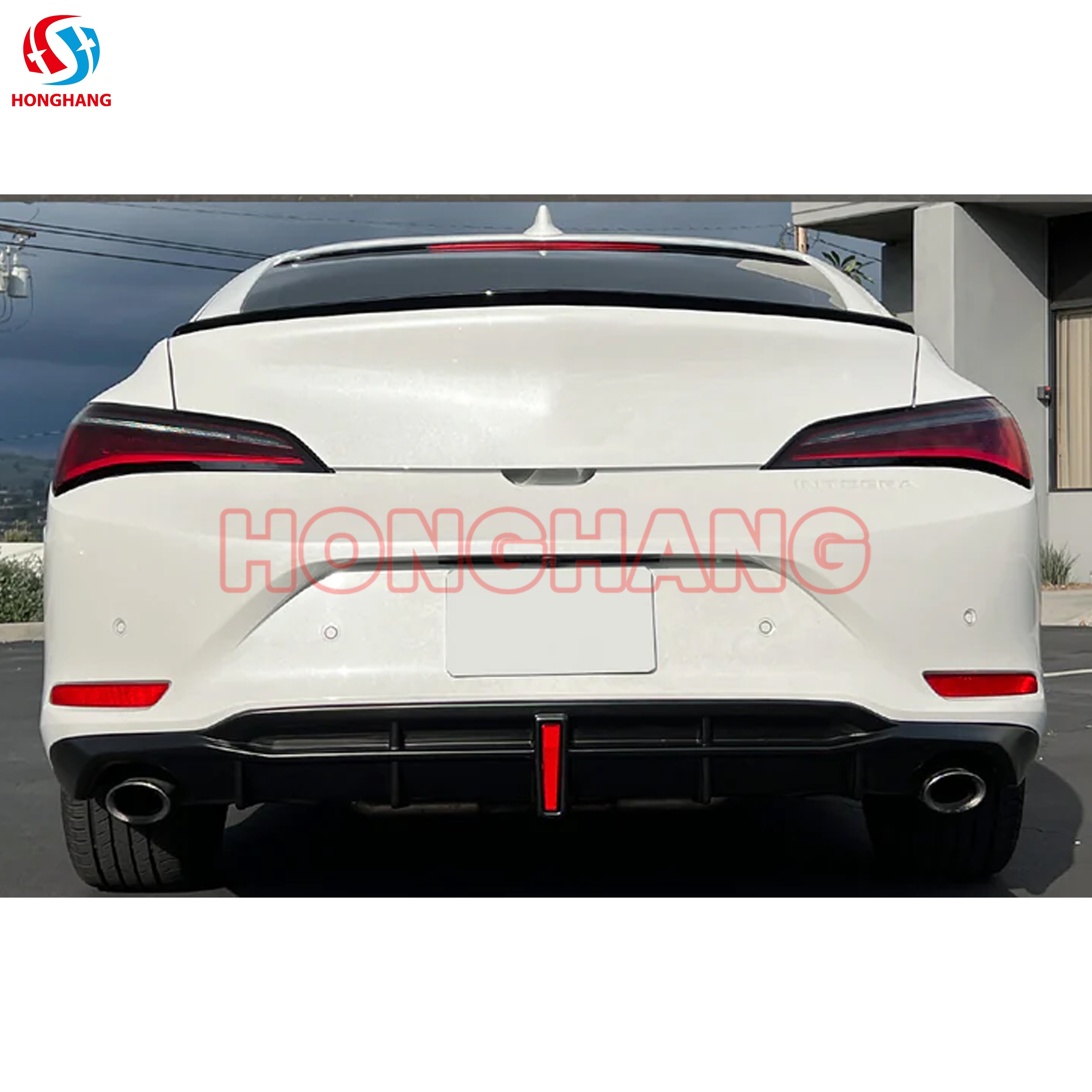 HONGHANG Acura Integra DE4 Rear Diffuser Lip