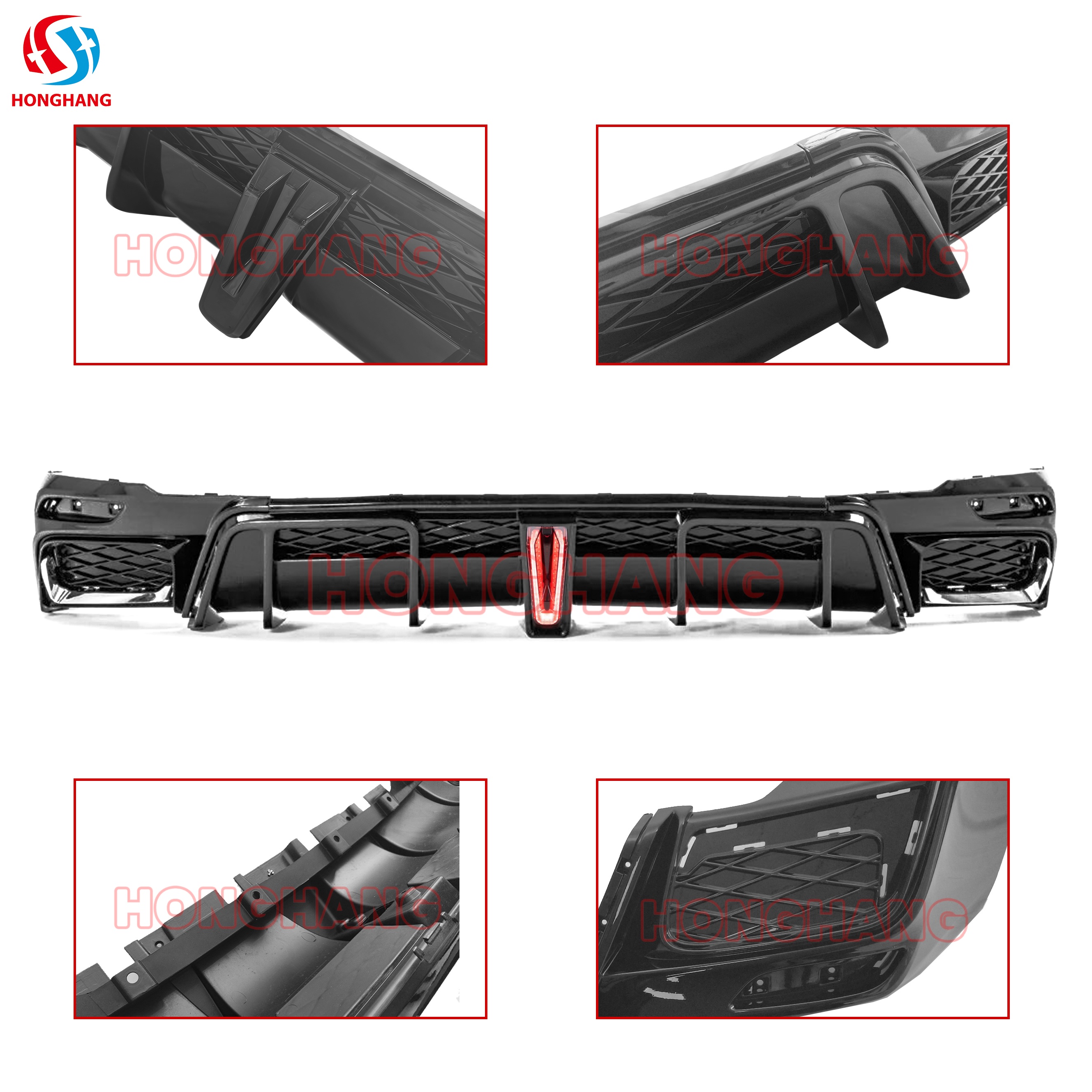 2024 2025 2026 Camry Rear Diffuser Lip