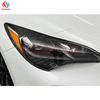 Factory Supplier Headlamp Eyelid Exterior Styling ABS Headlight Cover Trim For Kia Stinger 2018 2019 2020 2021 2022 2023