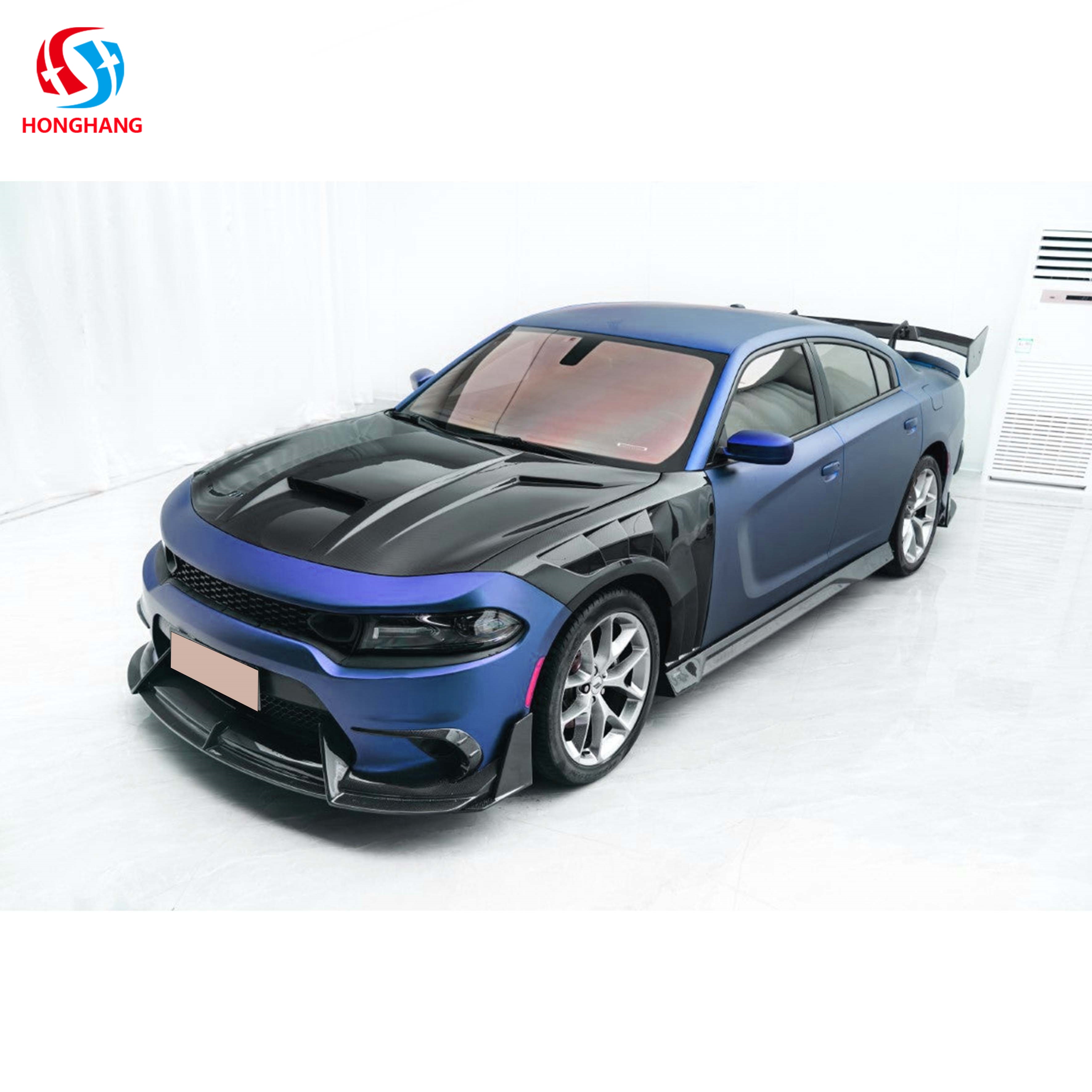 Dodge Charger GT Hellcat Style Front Bumper Splitter Lip