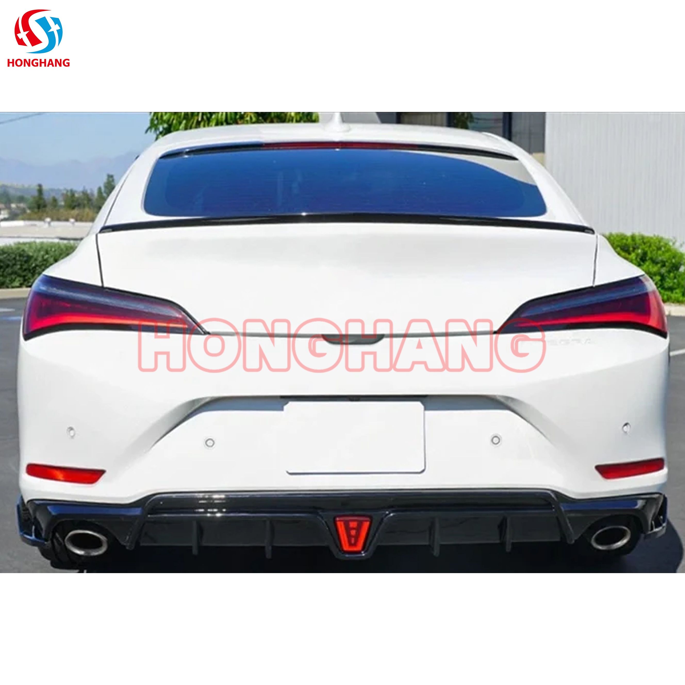 HONGHANG Acura Integra DE4 Rear Diffuser Lip