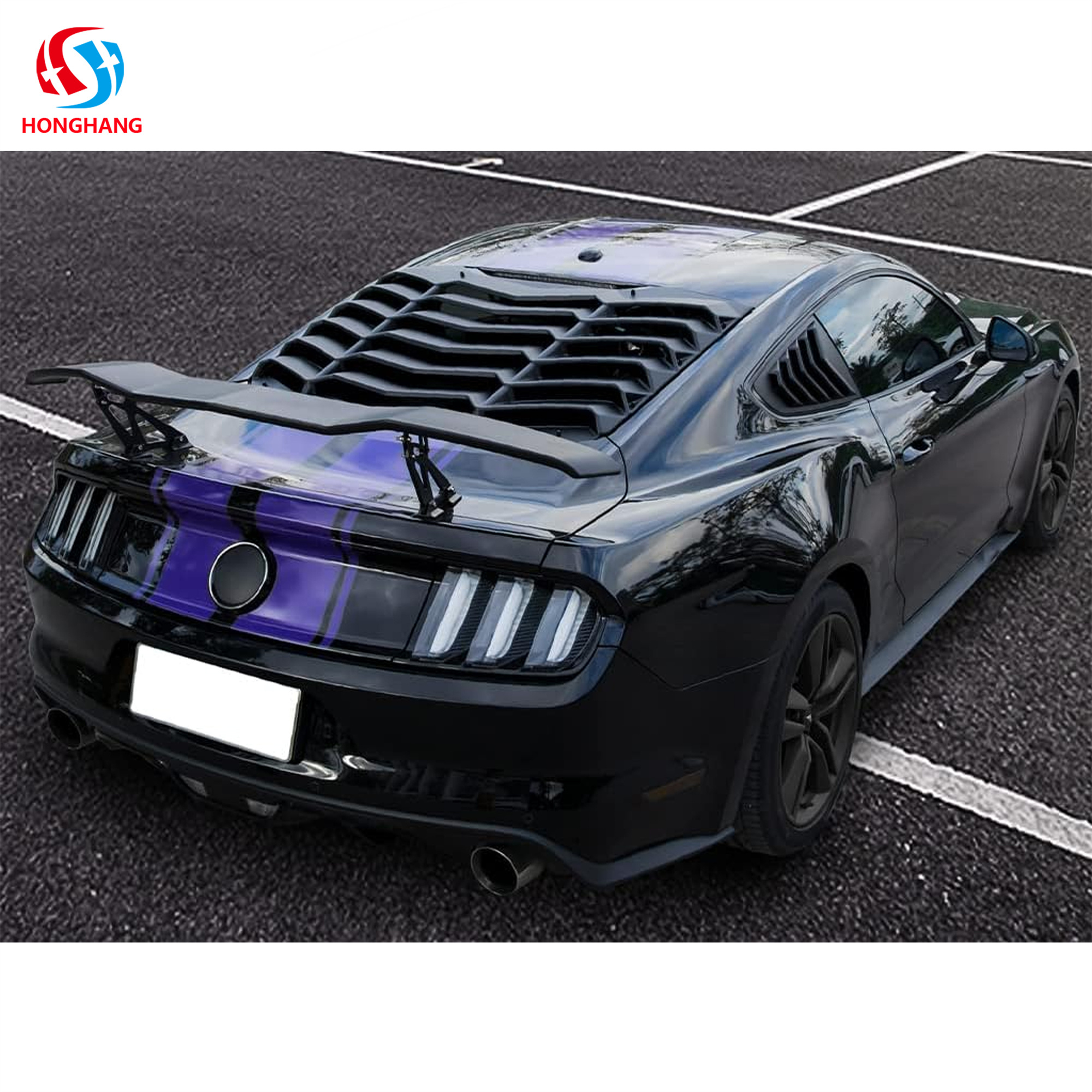 honghang Mustang Triangular Windows Shutter