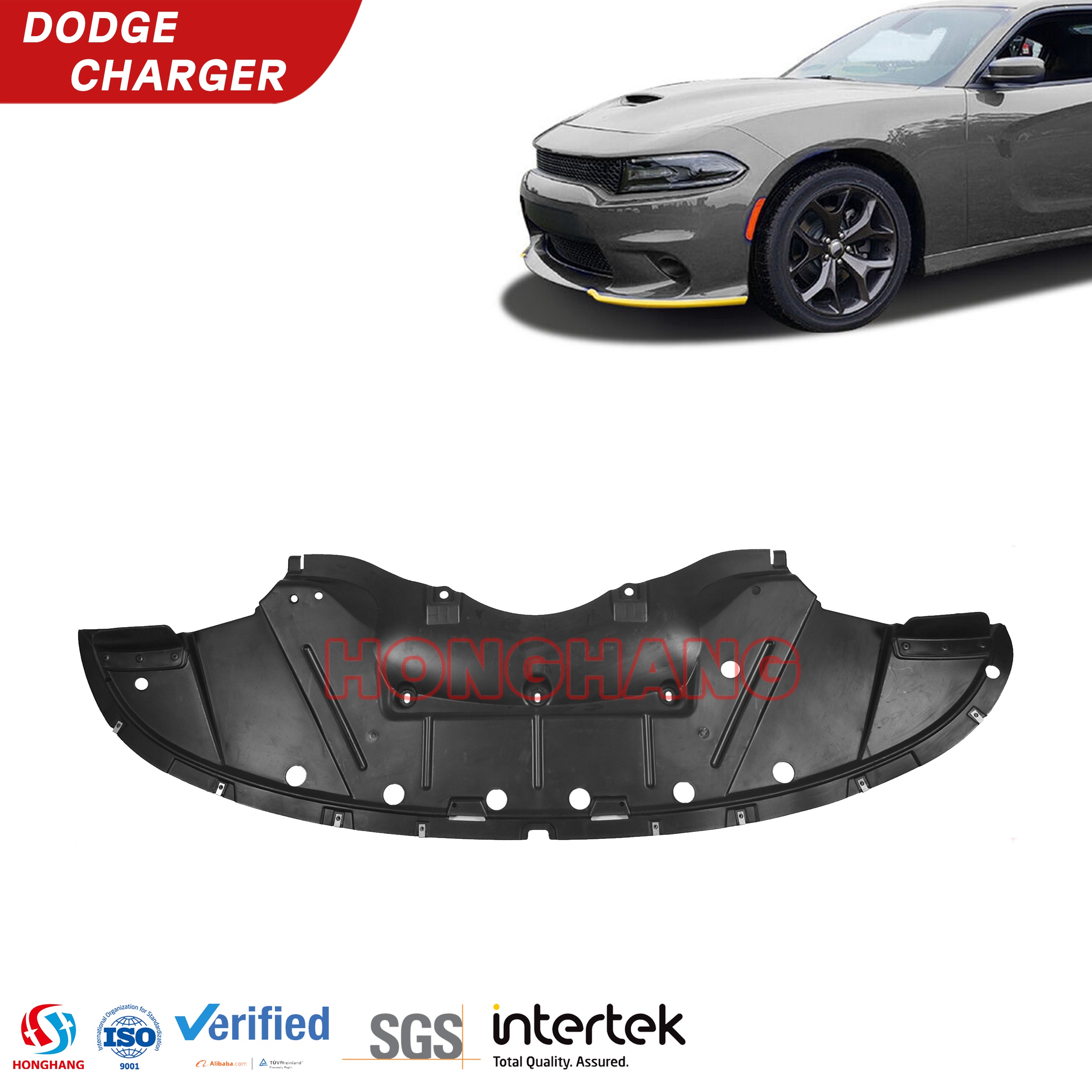 Dodge Charger Front Splash Shield Under Cover
