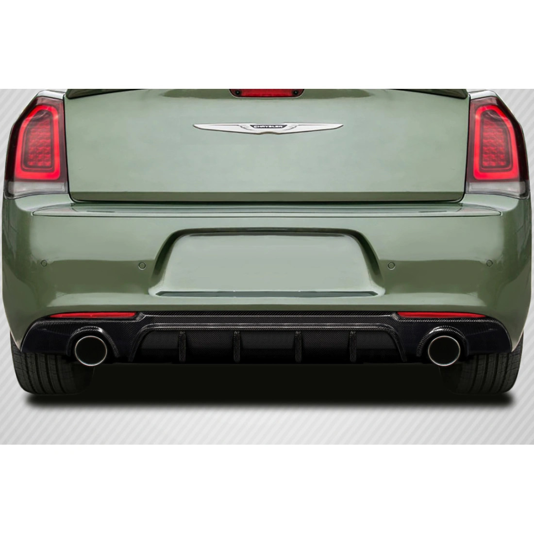 Carbon Creations chrysler 300 rear diffuser lip