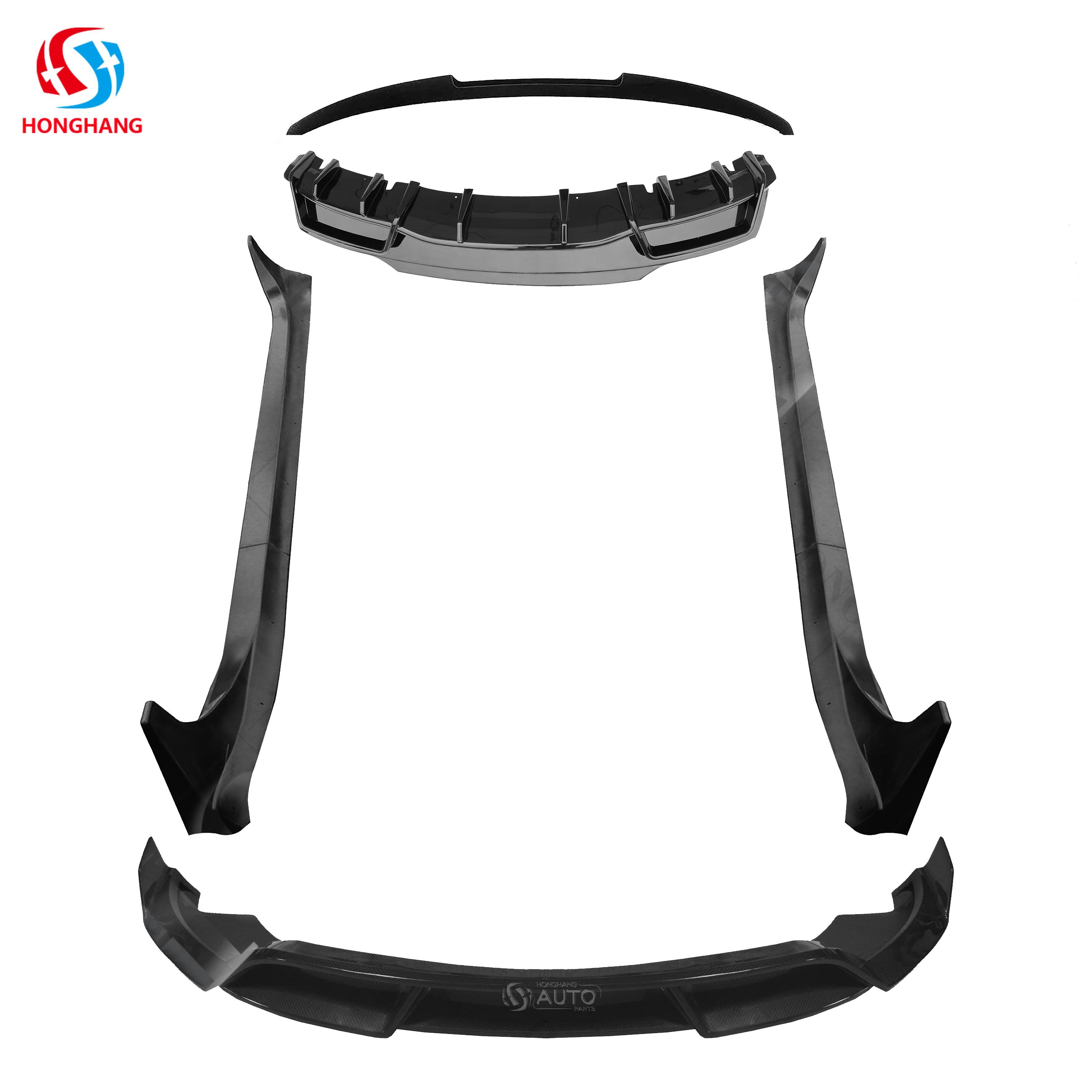 New Arrivals Front Bumper Lip Splitter For Tesla Model 3 2024(2)