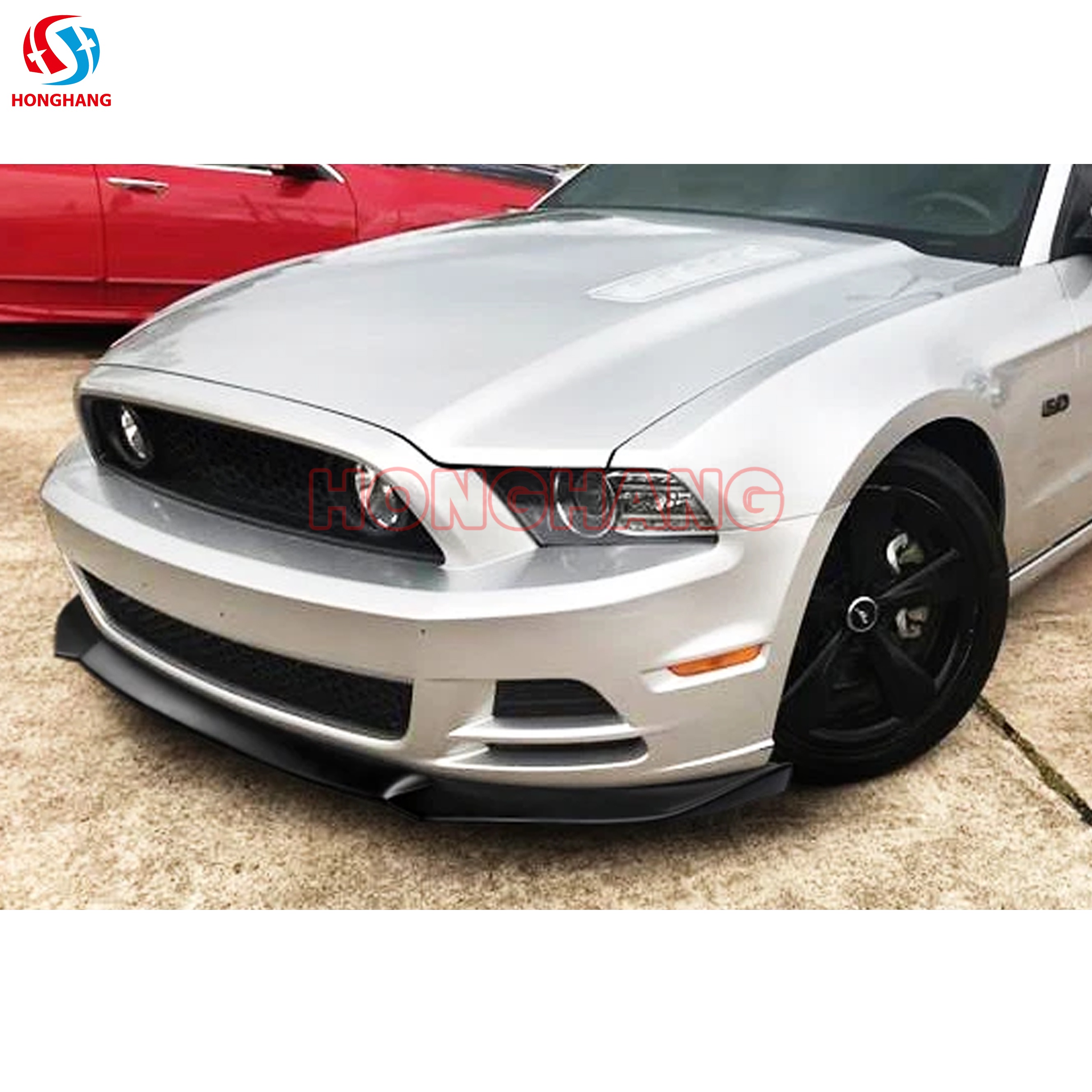 5.jpgHONGHANG Ford Mustang Front Lip 2013 2014