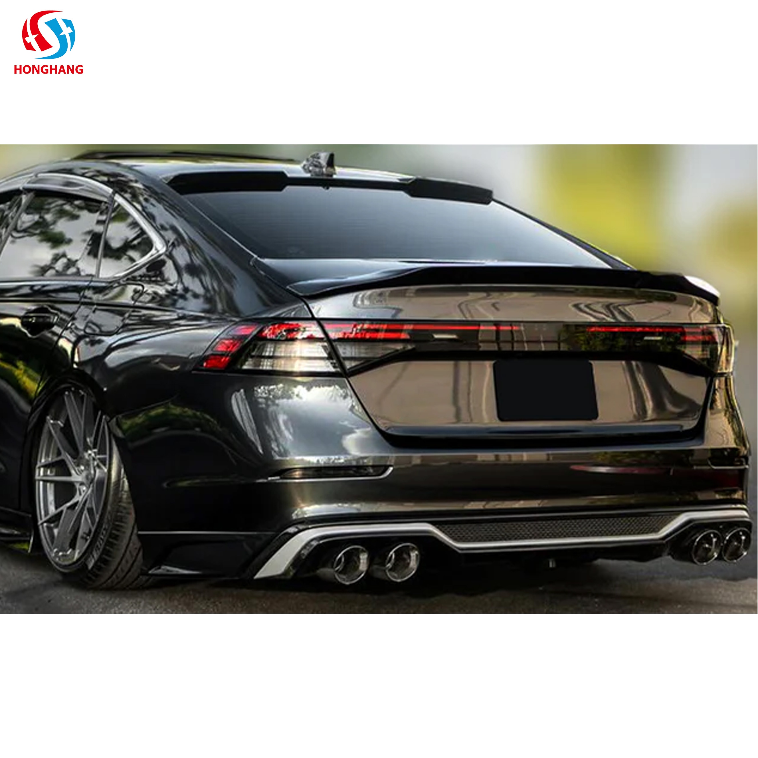OEM Factory Wholesale ABS Rear Bumper Diffuser Lip for Honda Accord 11th Gen 2023 2024 2025 2026