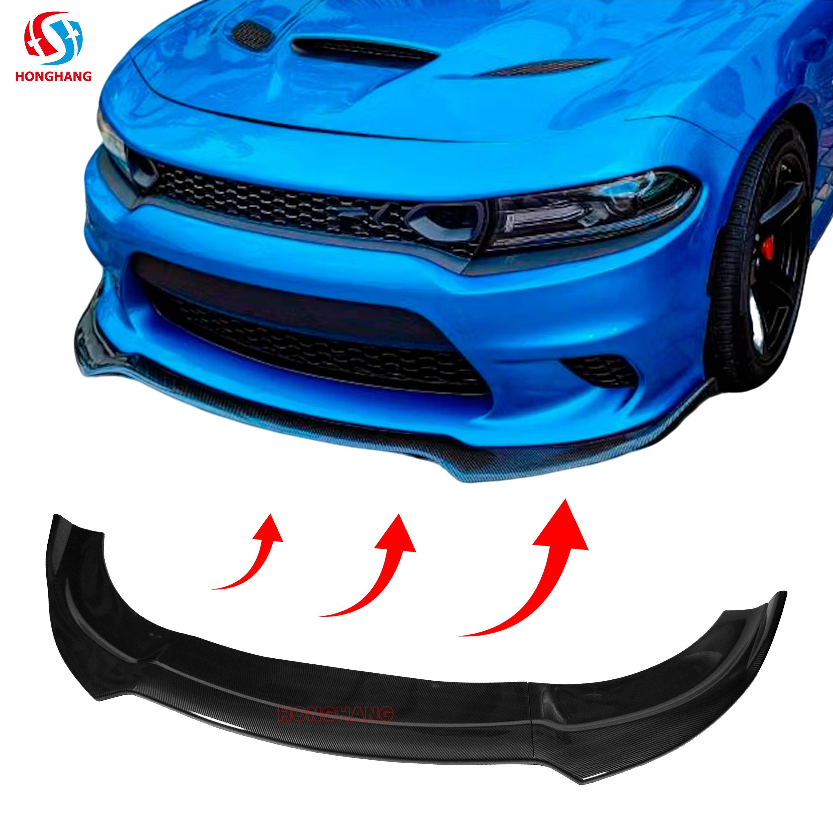HONGHANG Dodge Charger Carbon Fiber Style Front Lips