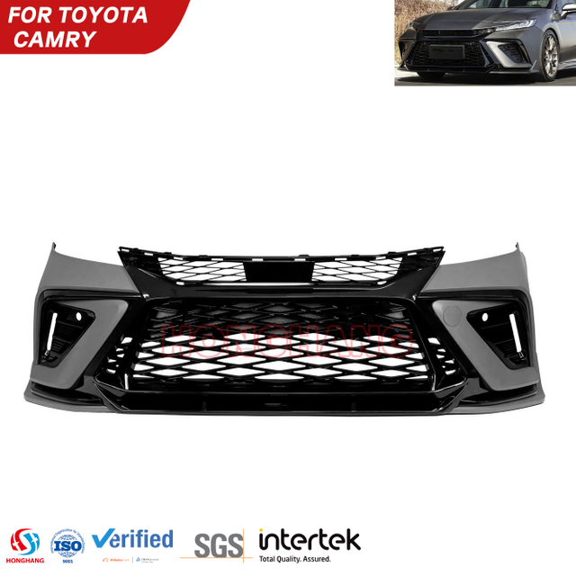 Factory Wholesale Front Bumper for Toyota Camry 2024-2026 9th Gen ABS Front Bumper Cover Replacement
