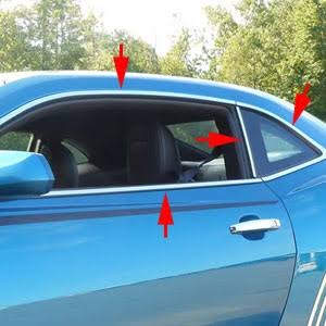 ShopSAR Camaro Side Windows Shutter